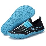 CIOR Boys & Girls Water Shoes Sports Aqua Athletic Sneakers Lightweight Sport Shoes(Toddler/Little Kid/Big Kid) U120WZ2001-Aqua-32