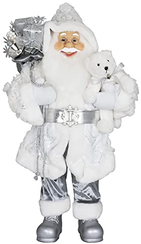 Christmas Paradise Weihnachtsmann Sigurd - 60cm Dekofigur Rot