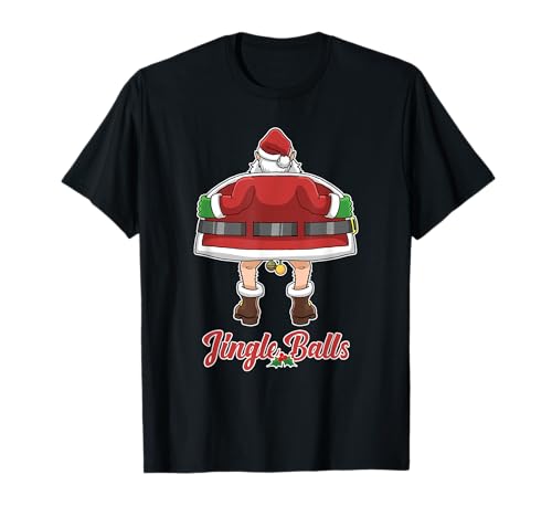 Décor de Noël pour les boules à facettes du Père Noël T-Shirt