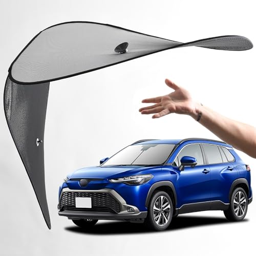 趣味職人 サンシェード 車 フロント ワイヤーシェード カローラクロス ZSG10型 ZVG11/15型 G S Z 対応 『07s-a065-fu』