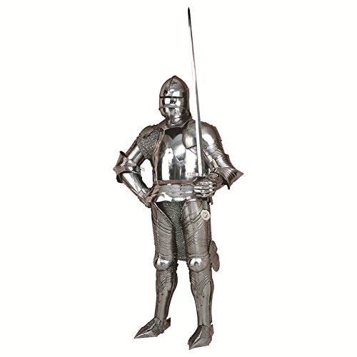NauticalMart Gothic Full Suit of Armor Complete Wearable Armour Sport Costume