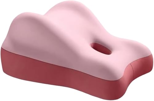 Almohada ergonómica de algodón con memoria para adultos, almohada de cama, alivia el dolor de espalda, cuello y piernas, adecuada para masajes,