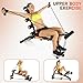 Talent Star Ab Workout Equipment, Ab Workout Bench for Home Gym, Multi-Functional Adjustable Ab Crunch Machine, Ab Trainer for Core, Leg, Thighs, Buttocks, Sit-Up Black