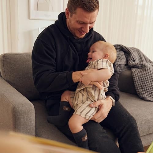 Babysocken 12–24 Monate im 5er-Pack | Baby Socken Baumwolle | Weich, Atmungsaktiv & Elastisch | GOTS-zertifiziert | Muster-Design Set