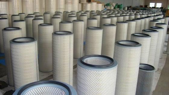 OEM Custom Industrial Pulse Jet Cleaning Dedicated Polyester Pleated Air Filter Cartridge for Welding Fumes