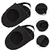 Toyvian 2pcs Skid Shoe Covers Windproof Overshoes for Outdoor Riding Elastic Zipper Protects Feet from Cold and Rain