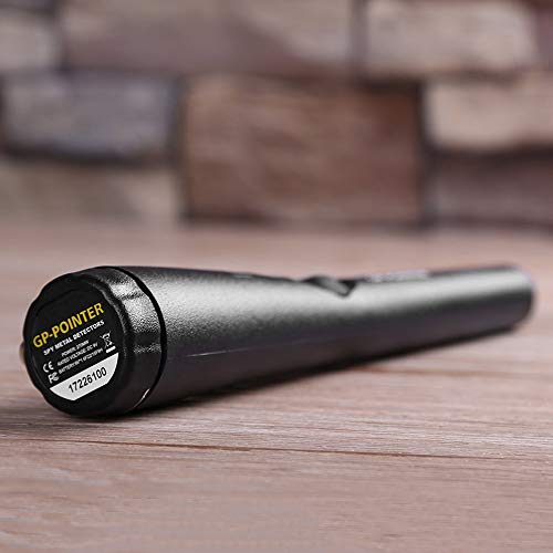 Carrfan Metal Detector Pinpointer, GP-Pointer High Sensitivity All Metal Gold Finder New Electronic Measuring Tool (Black) - Thumbnail 2