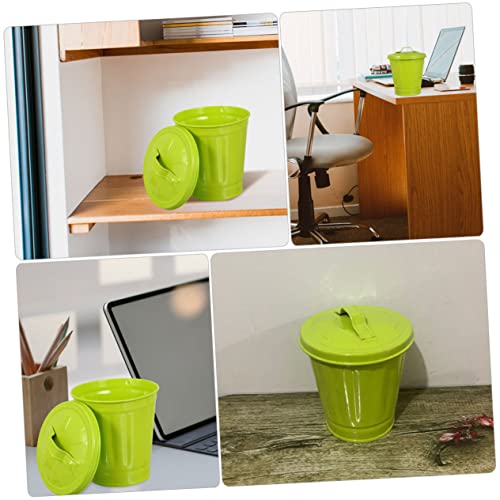 Bote de basura mini Vaguelly de hierro para escritorio miniatura 6
