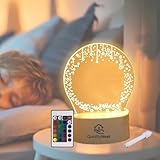 QualityNest Personalized Night Light – Customizable LED Lamp with Name or Message, Unique Decorative Item for Bedrooms, Nightstands, and Kids' Rooms, Modern Design for Any Occasion