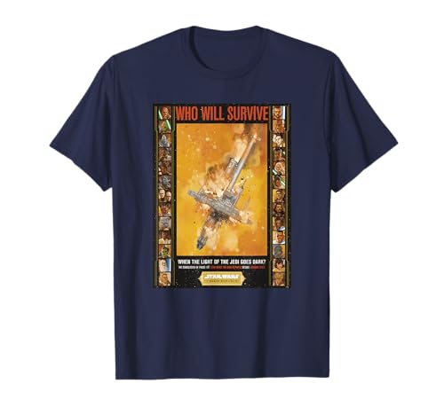 T-Shirt Star Wars The High Republic Who Will Survive vibrez pour les Jedi
