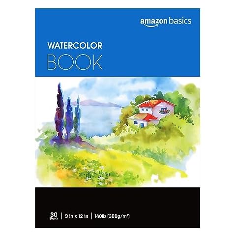 Amazon Basics Watercolor Pad Cover