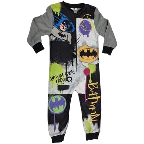DC Comics Batman Multicoloured Sleepsuit for Kids Cover