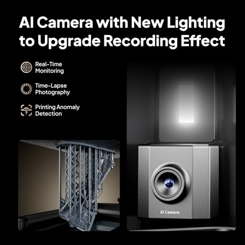 ELEGOO Saturn 4 Ultra 16K Resin 3D Printer MSLA, Smart Tank Heater, High Printing Speed to 150mm/h, AI Camera with Light, Built-in Wi-Fi, Large Print Size 211.68×118.37×220mm³ - Image 5