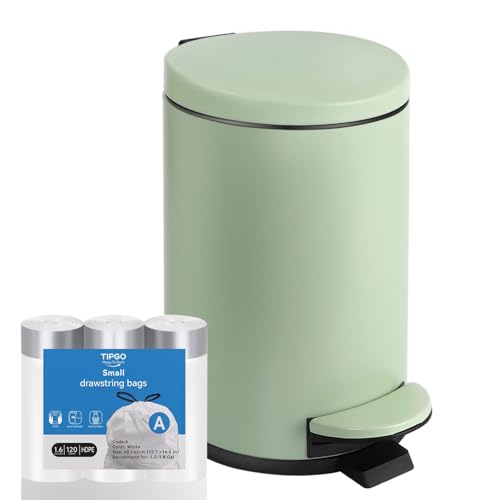 Caneca de basura 1.2 gal con bolsa y pedal