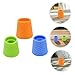 COLLBATH 3pcs Dog Shower Sprayer Set Silicone Pet Bathing Tools for Outdoor Use Deep Cleaning Attachment for Fur and Skin Easy to Carry and Quick to Install