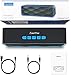 ZoeeTree S1 Bluetooth Speaker Wireless V5.0, Portable Speaker with HD Sound and FM Radio, 12H Playtime, Built-in Mic, Support USB/AUX and TF Card