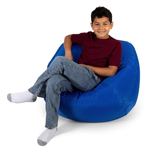Big Joe Classic Bean Bag Chair, Sapphire Smartmax, Durable Polyester
