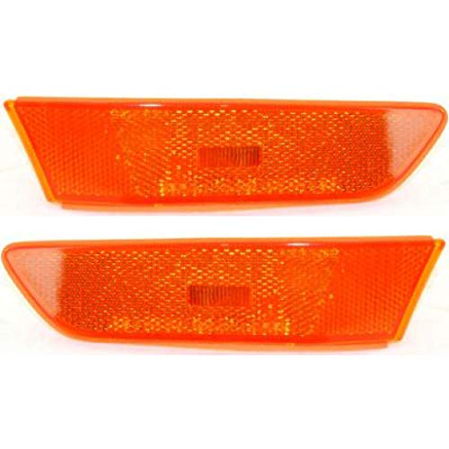 For Infiniti G35 Side Marker Light Assembly 2003 04 05 06 2007 Driver And Passenger Side | Pair | Coupe | Front | Dot Certified In2550109 + In2551109 #TOP26