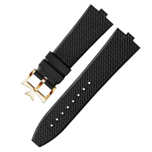 Bracelet de montre FKM 7mm PURYN compatible avec Vacheron Constantin 7900V et 4500V