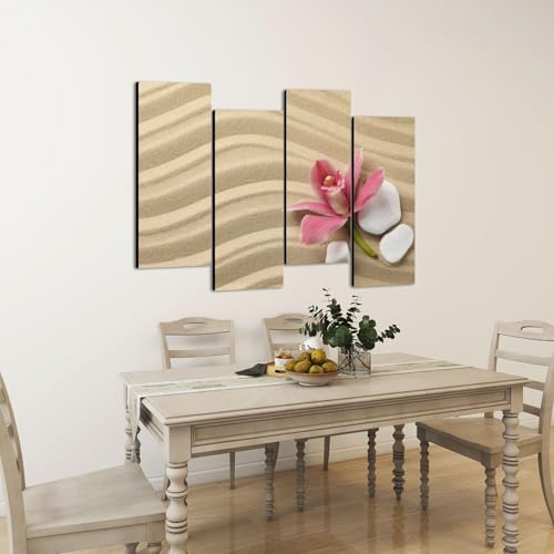 Zen Wall Art Canvas for Living Room Yoga Room Scenic View Modern