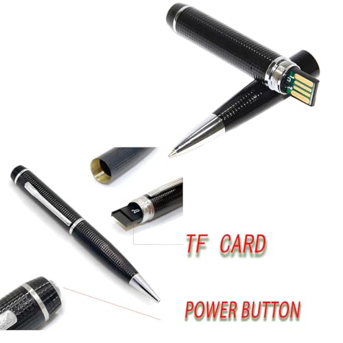 Kalu Security Camera Spy Pen Hd 1080P With 32Gb Sd Nanny Wireless Cam Features With Body Pet Pocket Camera Pen Business,Meeting,Baby Pet Dog Ourdoor Portable Spy Pen Recharged Motion Detection thumb #1