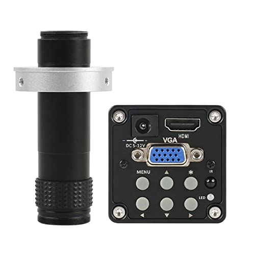 �������ώ@ 14MP 720p 60FPS HD CCD HDMI/VGA�f�W�^���J�����Y�ƃr�f�I������(1-130X Lens 50-ring)