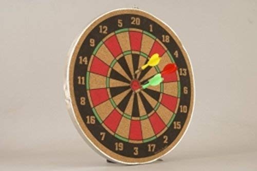 Wood-O-Plast 16-inch Dart Board Set