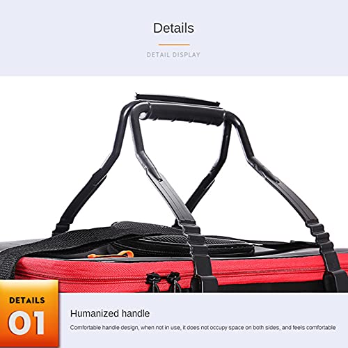 WUBAILI Angeleimer Lebendfisch-Behälter Multifunktionaler Fisch-Lebendköder-Eimer Outdoor-Eva-Angeltasche Faltbare… – Bild 5
