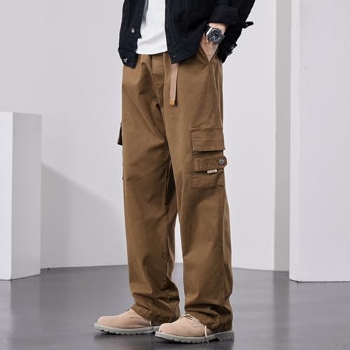 Pantalon de survêtement doublé polaire chaud et ample - 4