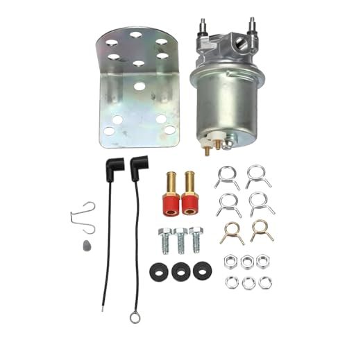 12V 6-8 Psi Fuel Pump Pre-Assembled Universal Vane P4594 Compatible with Automotive