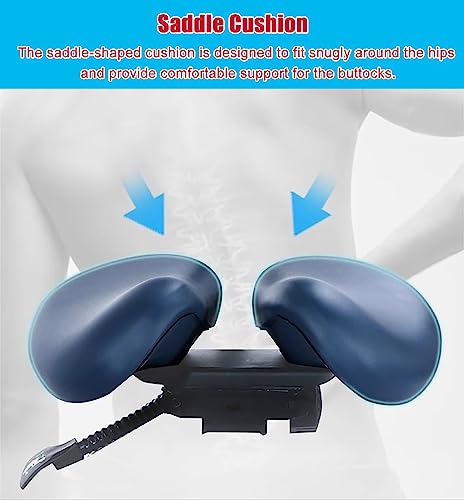 Tabourets médicaux ergonomiques robustes avec siège de selle divisé réglable - 3