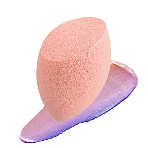 T4B ILU Olive Cut Shaped Makeup Sponge (Orange) - Image 3