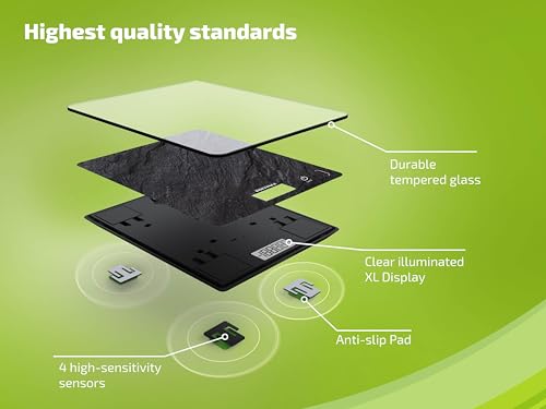 Soehnle Bilancia da Cucina Page Compact 300 Slate Vetro-Ardesia - 4