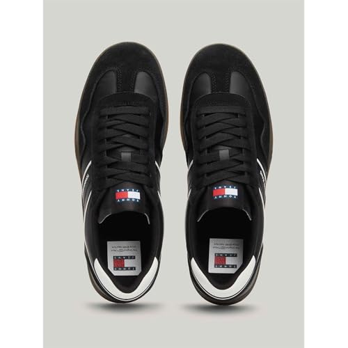 Baskets Tommy Jeans TJM LEATHER RETRO CUPSOLE pour Homme - vue 6