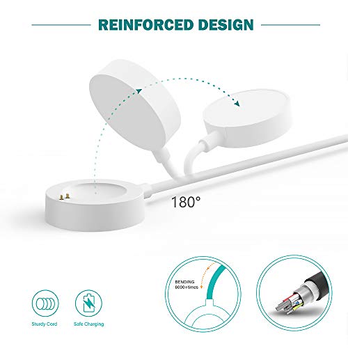 TUSITA Oplaadkabel Compatibel met Fossil Gen 4/5/5E/6, Emporio Armani, Skagen falster 2, Misfit Vapor 2, Diesel Guard 2… - Image 4
