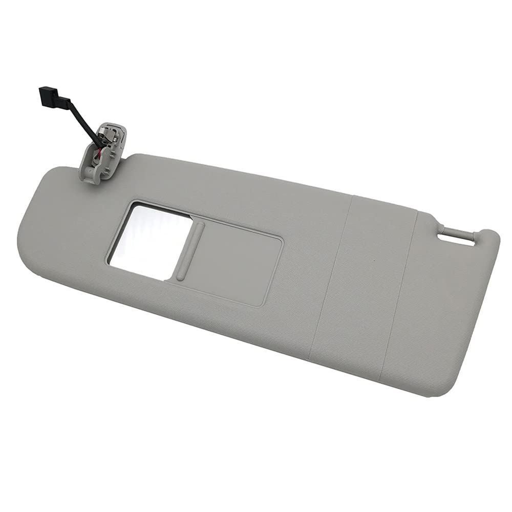 Pare-Soleil IntéRieur pour Polo 2011-2017, Avant Panneau Ombrage Bouclier Voiture Gauche Droit CôTé Conducteur Passager, Beige Gris, Grey-Left