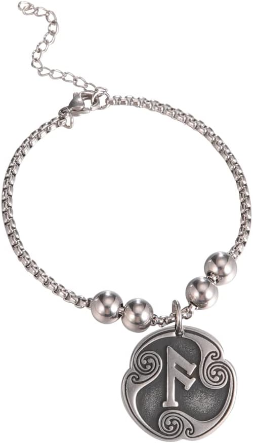 Bracciale Vichingo Nordico In Silicone Da 12 Mm Per Uomo