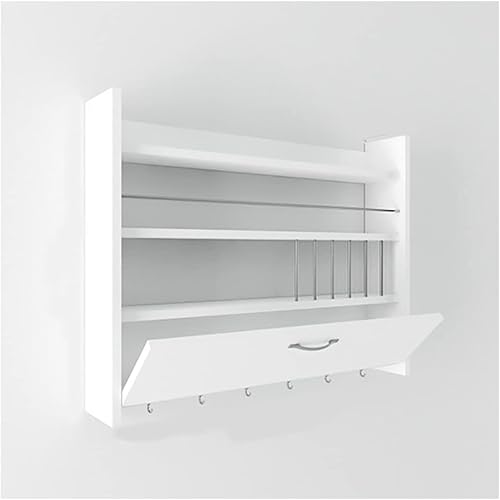 Moderno estante de cocina blanco de 335 pulgadas de ancho