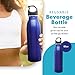 Simply Green Solutions Slim Line Stainless Steel Water Bottle Canteen - 24oz. Capacity