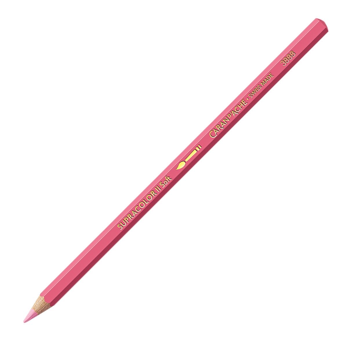 Caran D'ache Supracolor Water Soluble Pencil - 081 Pink
