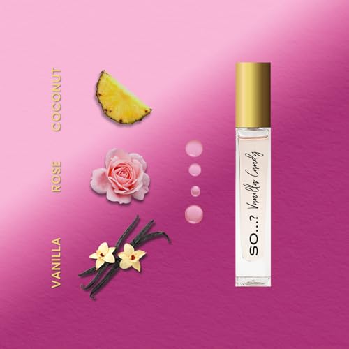 So…? Unique Premium Womens Perfume Gift Set, Vanilla Candy, Sweet Pea, White Blossom, Truffle Cream, Eau De Toilette with Long Lasting Fragrance - Travel Size Mini Perfume for Girls (4 x 14ml) - Image 10