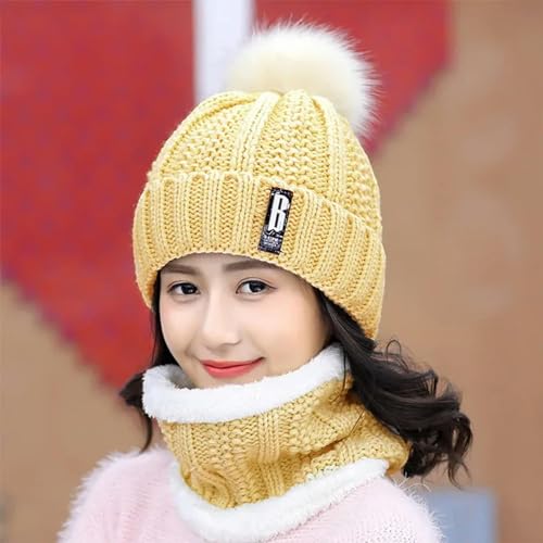 Ensemble écharpe bonnet chaud pour homme et femme idéal sport outdoor et cyclisme