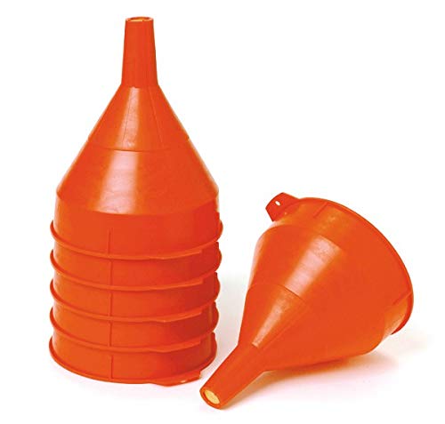 Little Giant Fill-Fast Funnel with Screen Mesh Screened Red Funnel (2 Quart)