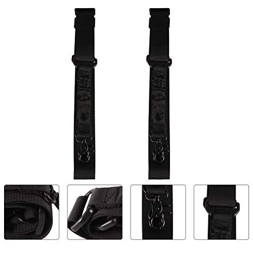 2 peças de estilingue de dois pontos com ajustador de comprimento e alça tradicional com gancho tran