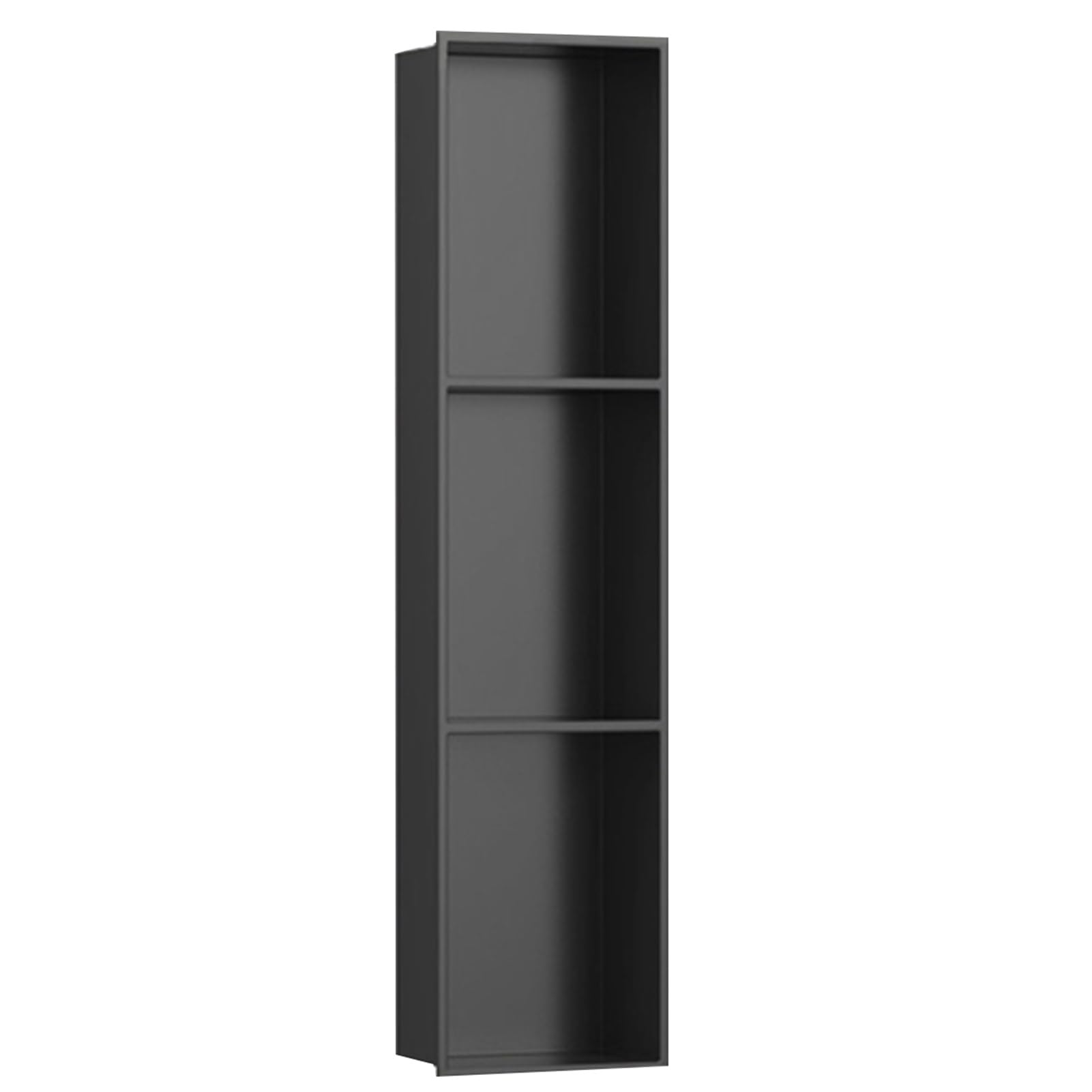 Edelstahl-Regal, Wandmontage, Trennwand für Badezimmer, Metall, TV-Ständer für Studio, Wohnzimmer, Clubhaus, Büro (Abmessungen:90 x 28 cm)