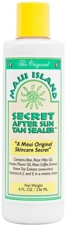 Hawaiian Value Pack Maui Island Secret After Sun Tan Sealer 3 bottles 8 oz. each