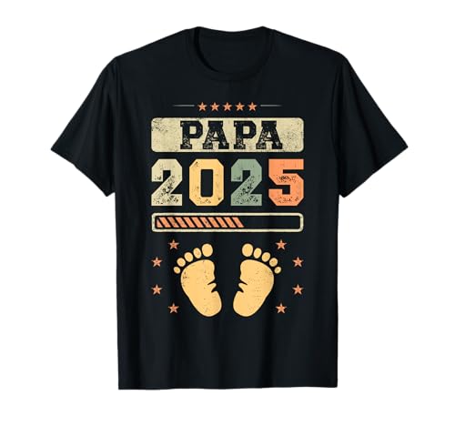 Papa 2025, Futuro Papá, Nuevo Papá, Futuro Padre Camiseta