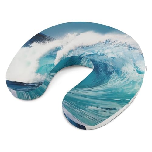 Almohada de espuma viscoelástica 29 cm de viaje miniatura 6