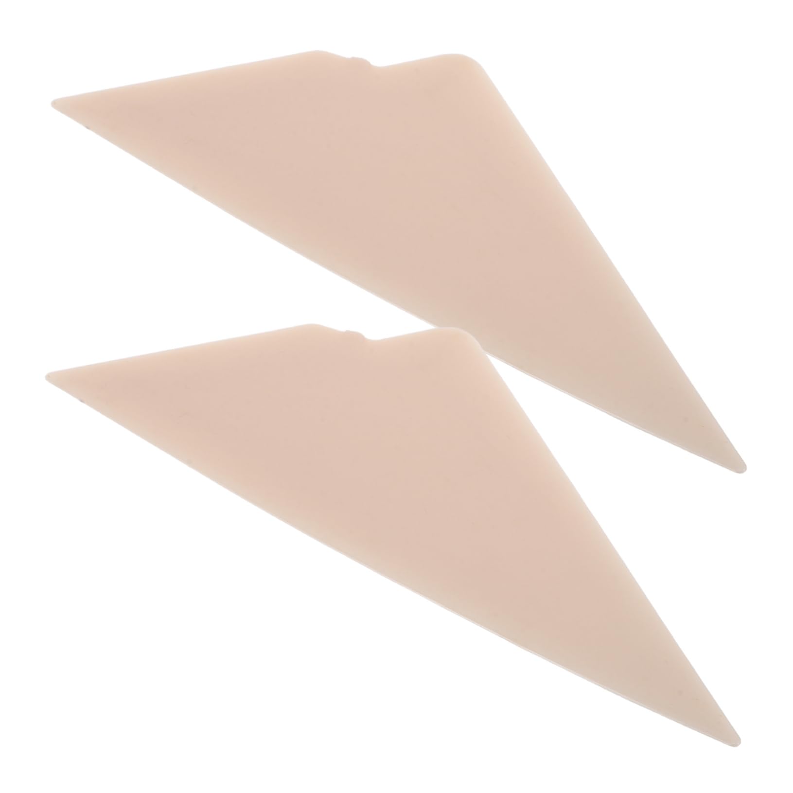 Ciieeo 2pcs Automotive Window Tints Tools Set Plastic Scrapers with Triangular Tip for Precise Edge Trimming Portable for Car Film Installation and Removal