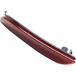 Go-Parts-Rear-Bumper-Reflector-Light-for-Toyota-Camry-2018-2024-Lexus-RX350-2023-2023-Left-Driver-Non-Hybrid-North-America-Built-VehicleHybrid-Models-Replacement-2019-2020-2021